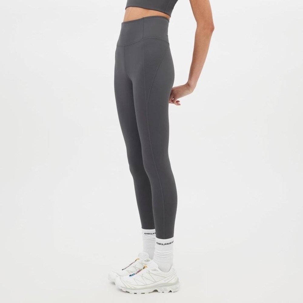 Girlfriend‎ Collective Gray Leggings Women's Size Small High Rise Compressive